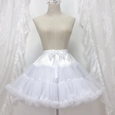 Hanguliang~Sweet Bear~Kawaii Lolita JSK Dress Embroidery Flounce Hem