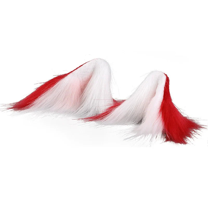 MaoJiang Handmade~Sweet Lolita Headdress Cat Ear Hair Clips