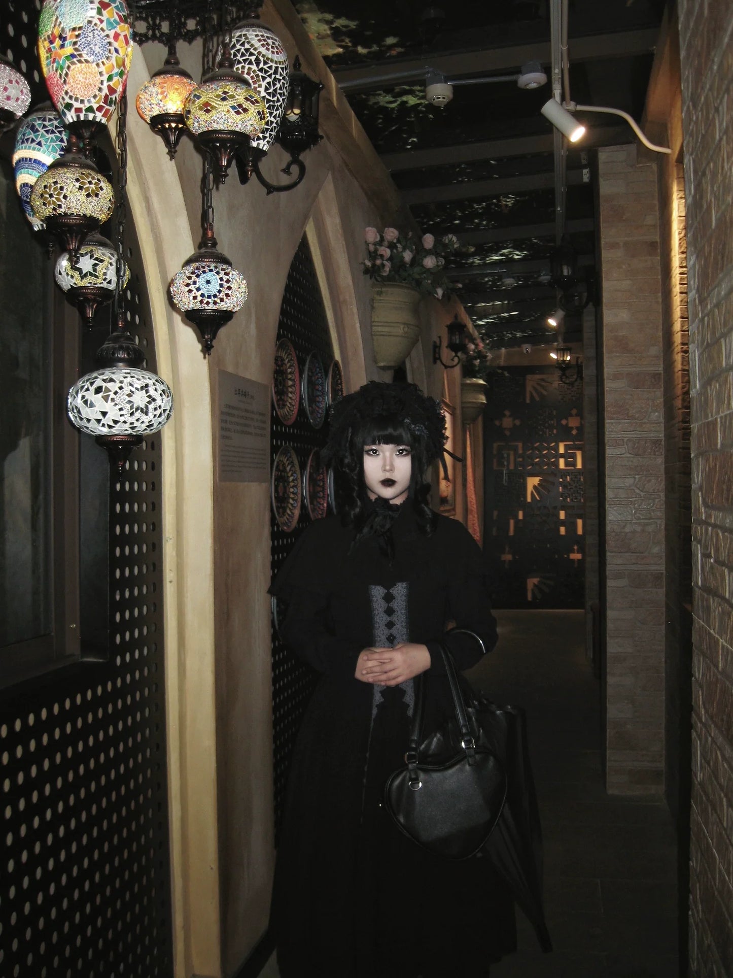 Honey Princess~Handmade Gothic Lolita BNT Halloween Lolita Hat