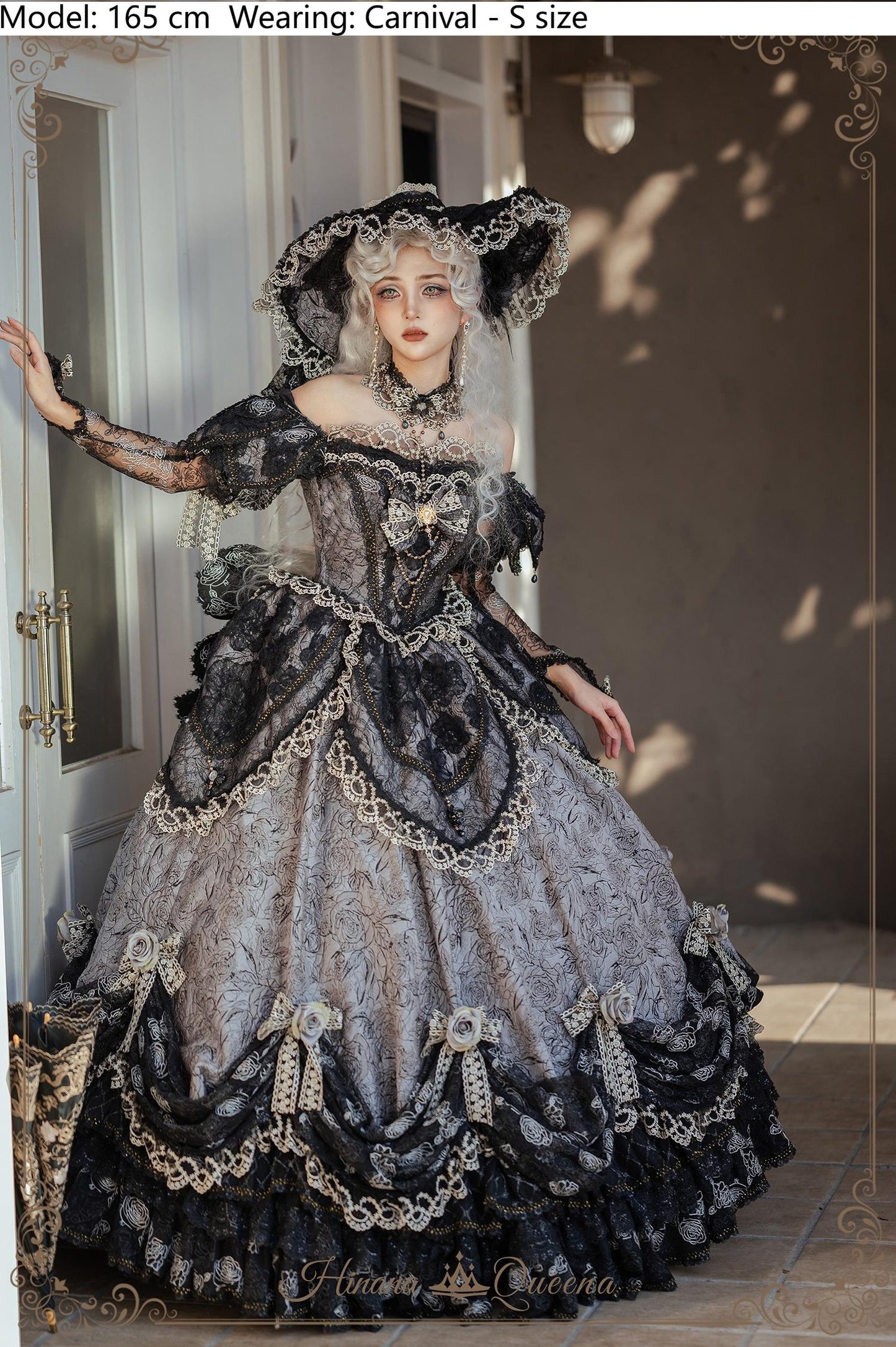 Hinana Queena~With Belle~Bridal Wedding Lolita OP Dress Available for Custom Size