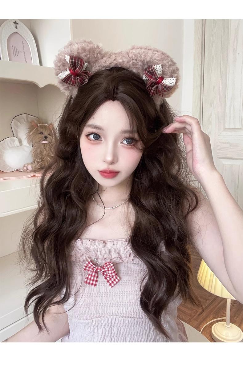 Alicegarden~Daily Lolita Wig Brown Wig With Long Wavy