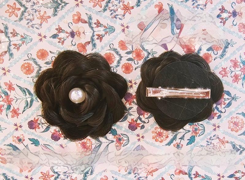 Mabuxi~Gypsy Rose~Black Retro Lolita Curly Wigs Fluffy Sheep Curl Wigs