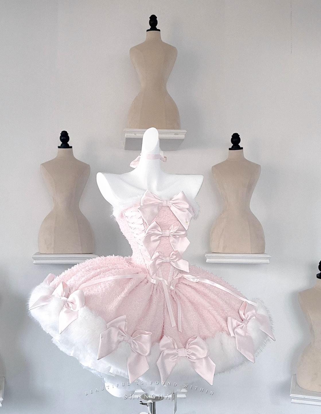 POSHEPOSE~Gorgeous Lolita Dress Outfit Christmas Jumper Dress Collection