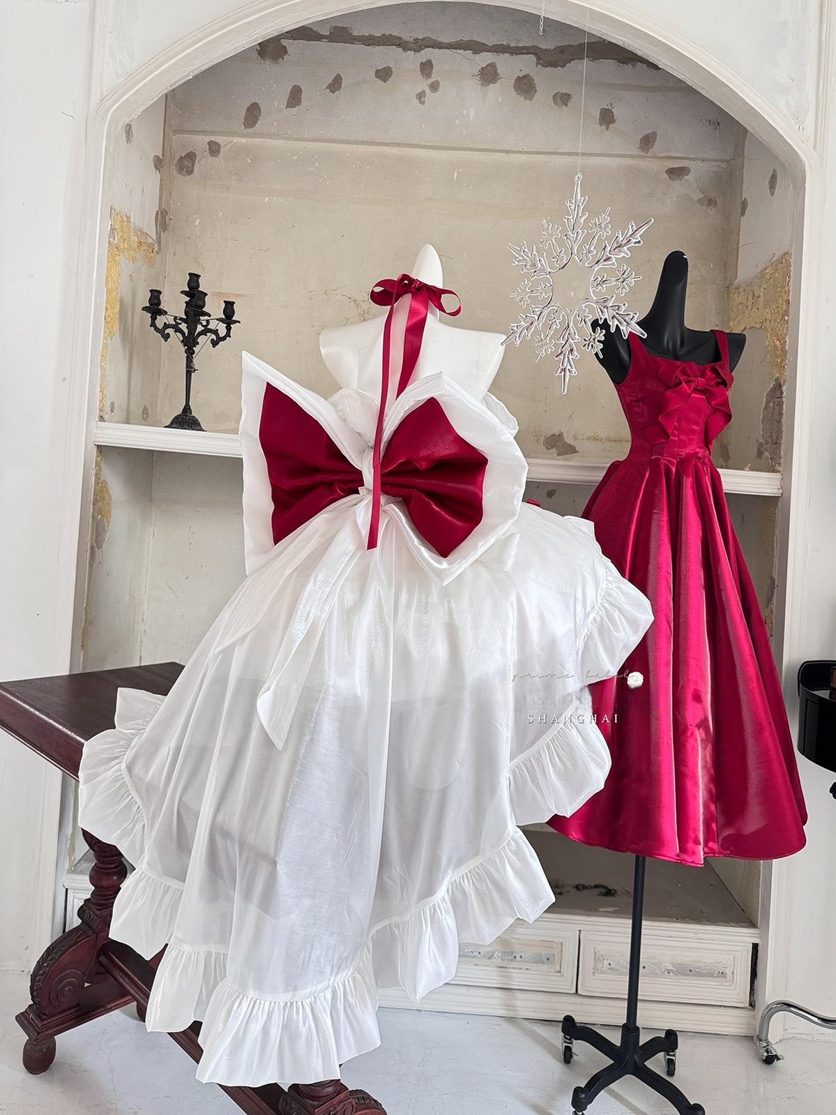 POSHEPOSE~Gorgeous Lolita Dress Outfit Christmas Jumper Dress Collection