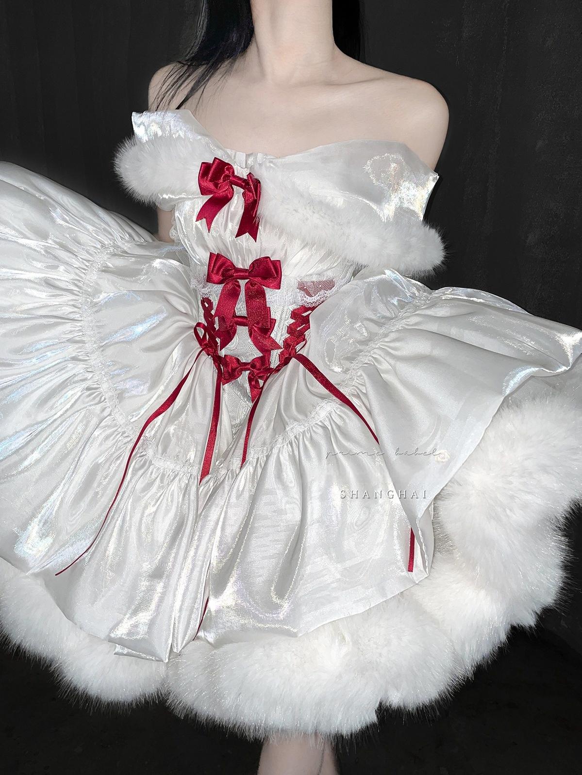 POSHEPOSE~Gorgeous Lolita Dress Outfit Christmas Jumper Dress Collection