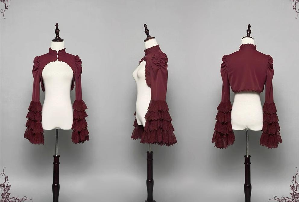 LeMiroir~Saint~Gothic Lolita Bolero Skirt Mermaid Dress Corset