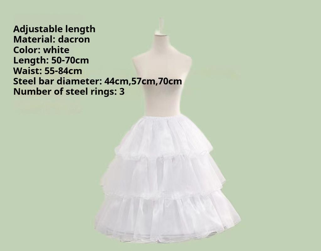 Meowing and fruity~A-line Lolita Petticoat Multi-length Bustles