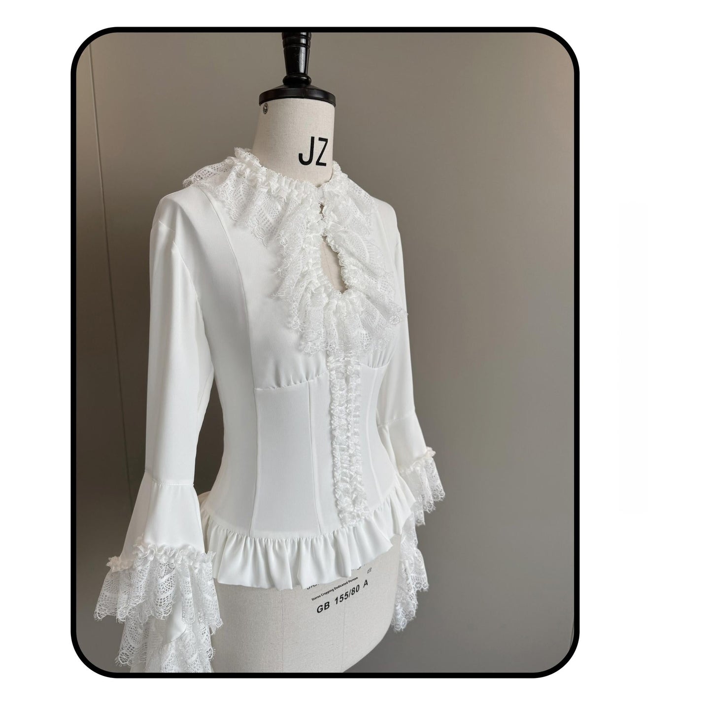 Susin Lolita~Night Traveler~Gothic Lolita Skirt Outfit Long Coat Shirt and Bustier Set