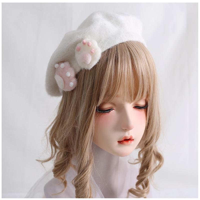 Xiaogui~J-Fashion Sweet Lolita Cat's Claws Kawaii Beret Hat