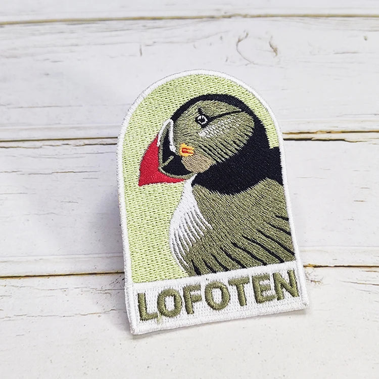 Custom Brand Logo Iron on Embroidered Patches