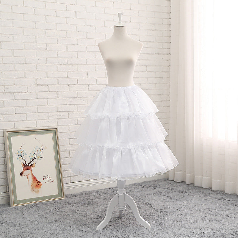 Your Princess~Lolita Fashion Cosplay Fishbone Adjustable Petticoat
