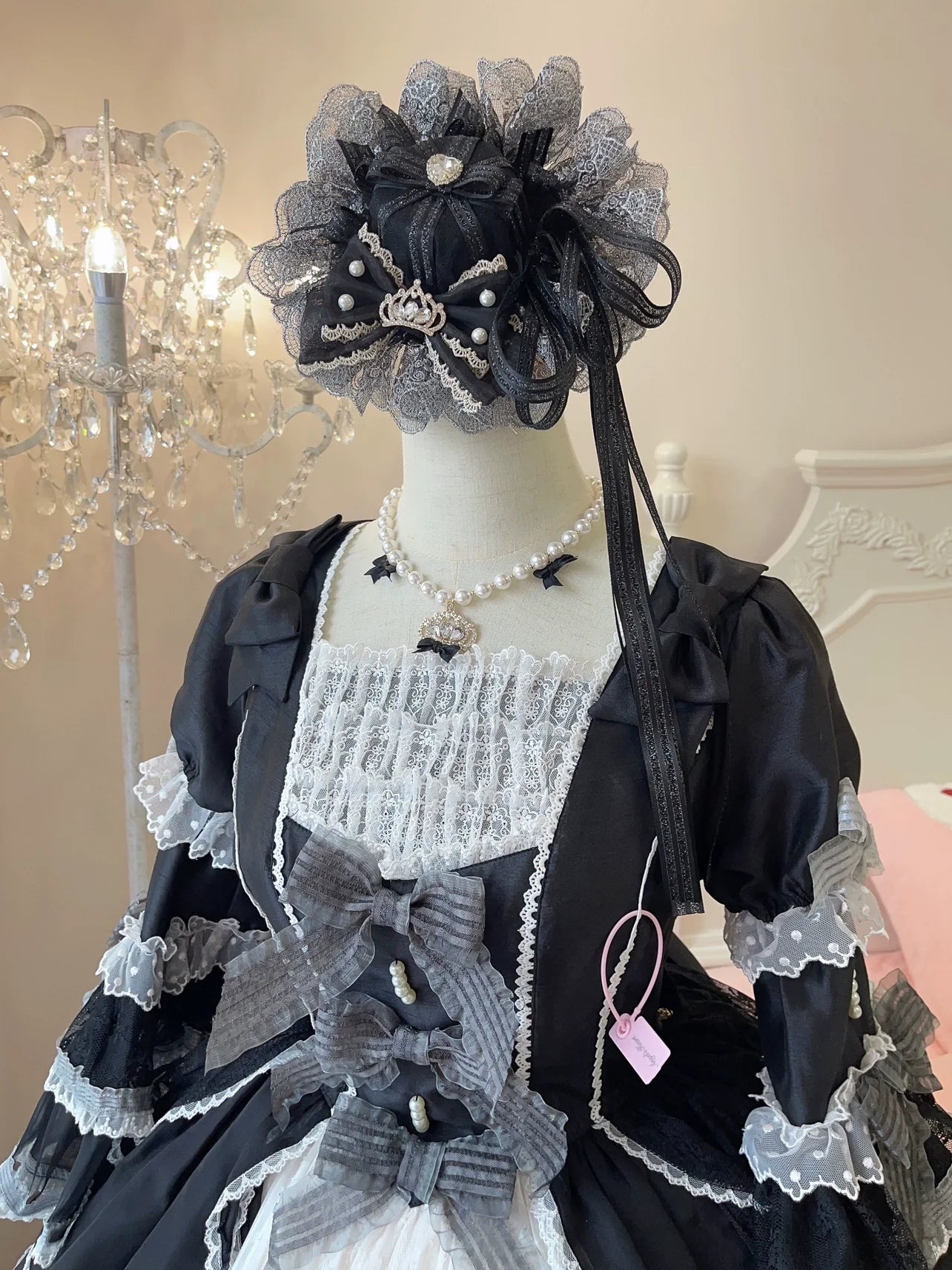Cheese Cat~Sweet Lolita Cake Top Hat Handmade Lolita Accessory