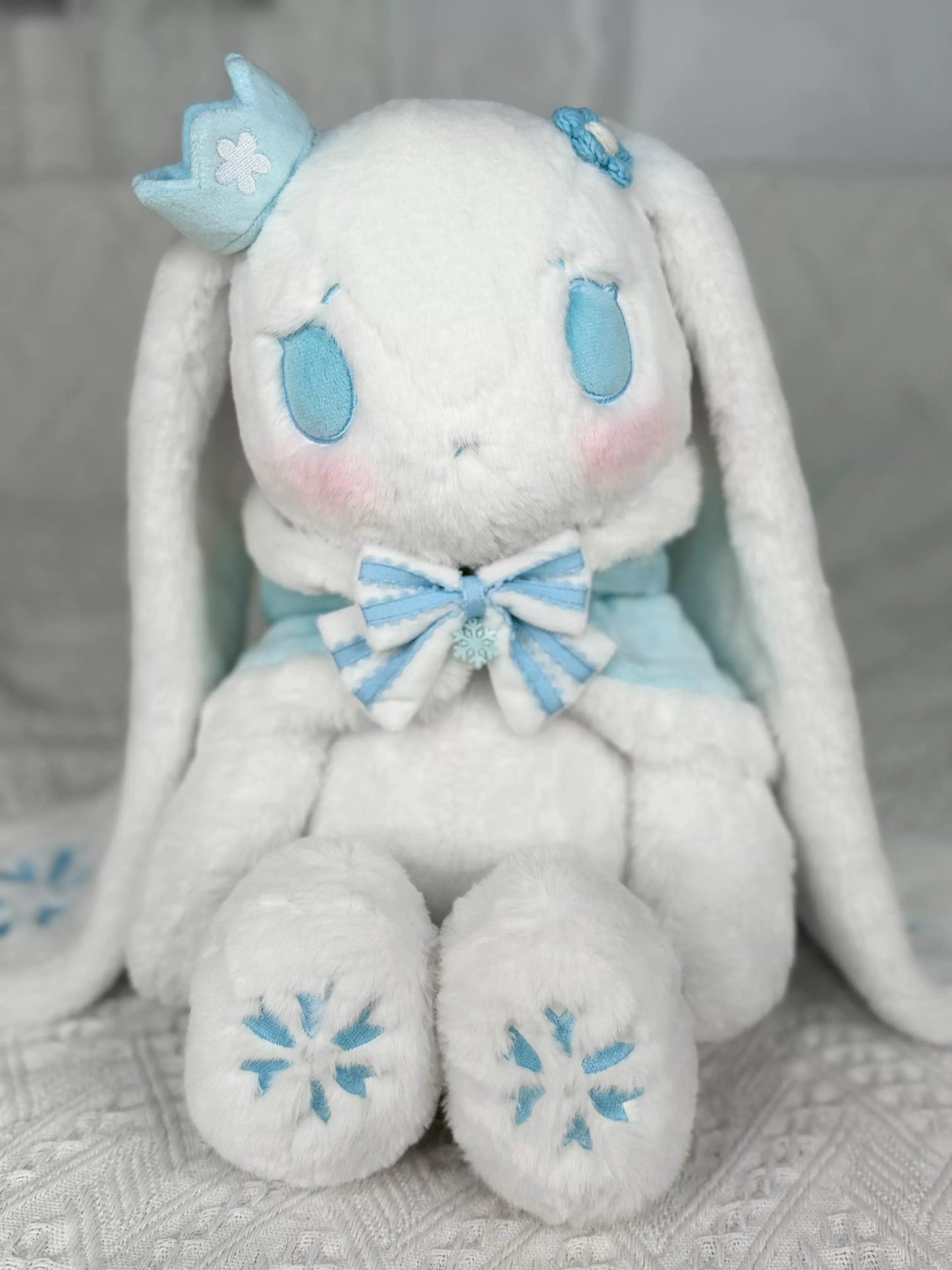 RosyDream~Kawaii Lolita Bunny Doll Bag Plush Doll with a Skeleton