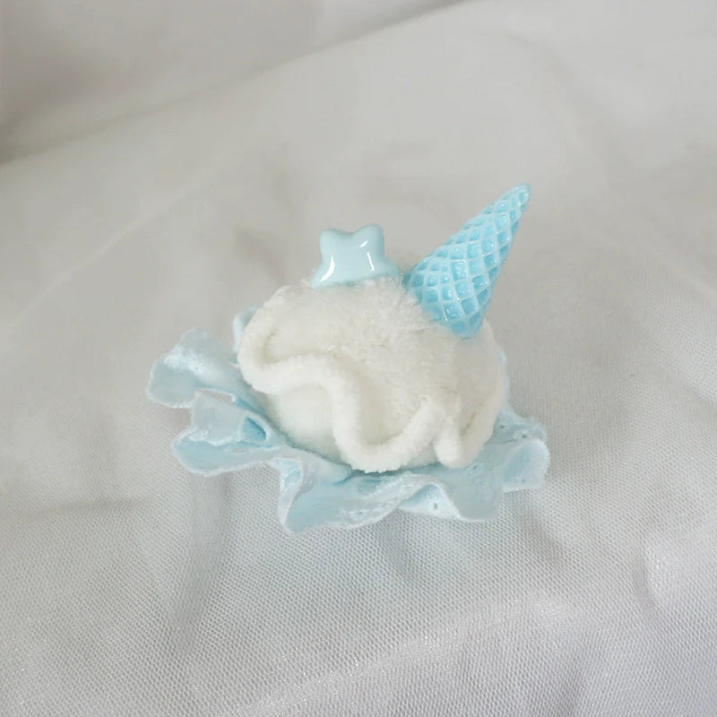 MaoJiang Handmade~Sweet Lolita Headdress Ice Cream Cone Hair Clip