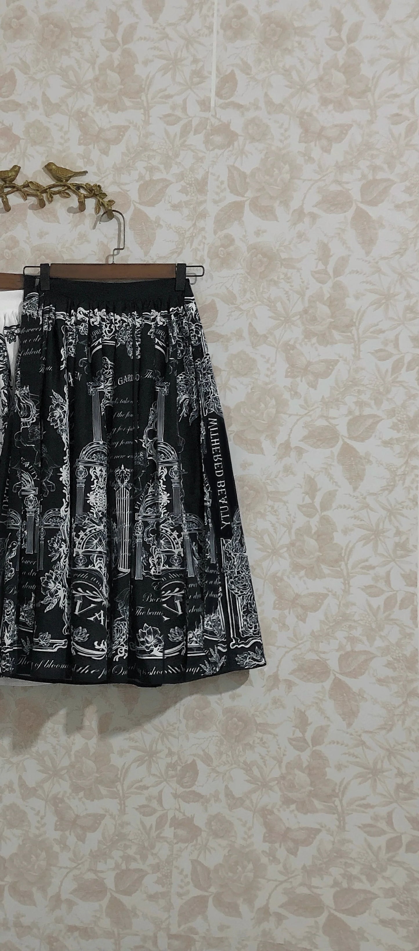 Vault Design~Angel Garden~Classic Lolita SK A-line Printed Lolita Skirt