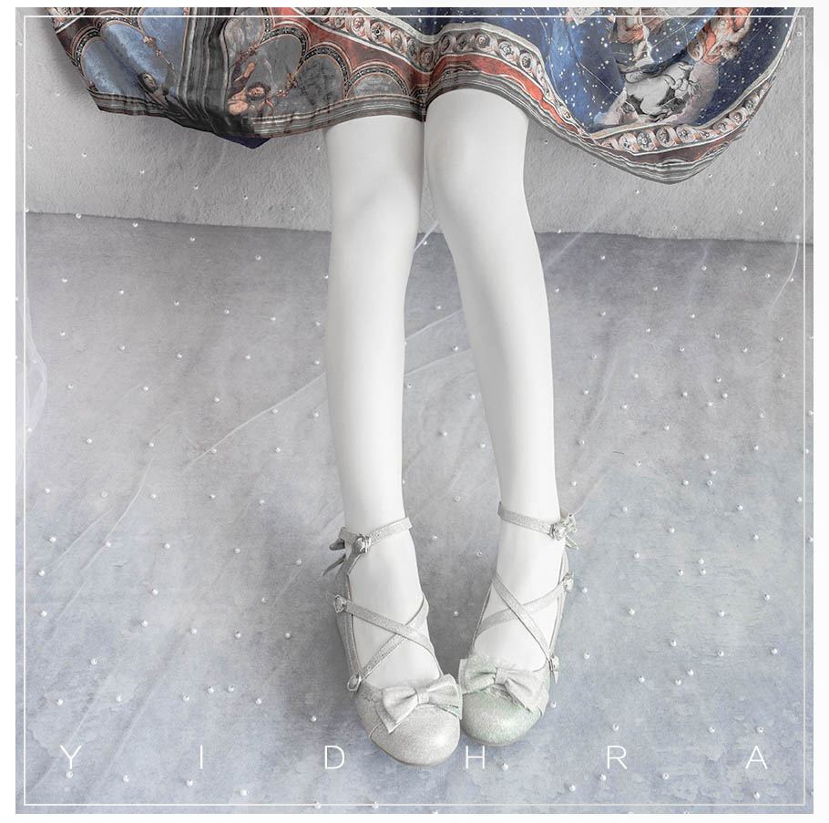 Yidhra~120D Daily Lolita Solid Color Velvet Spring Leggings