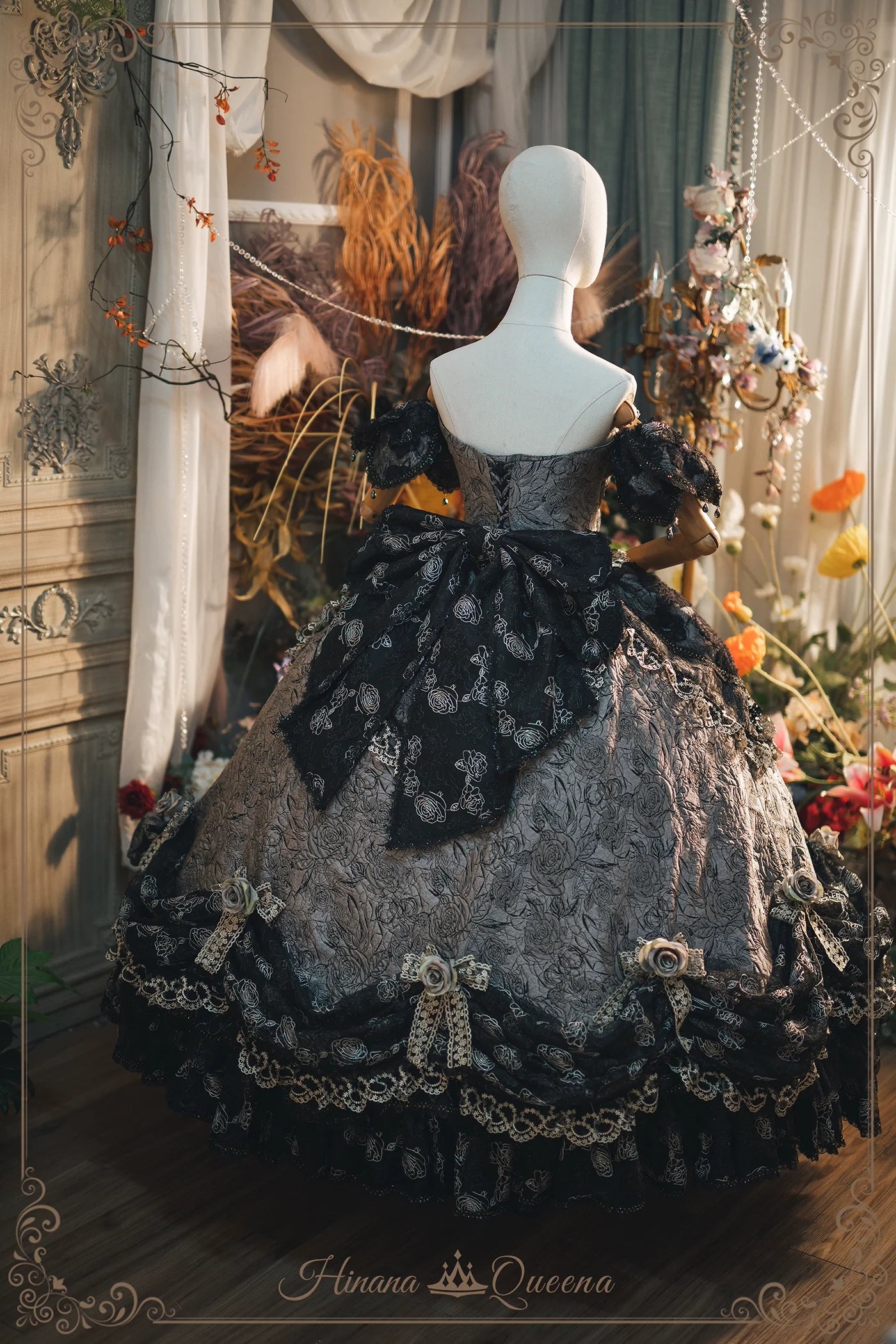 Hinana Queena~With Belle~Bridal Wedding Lolita OP Dress Available for Custom Size