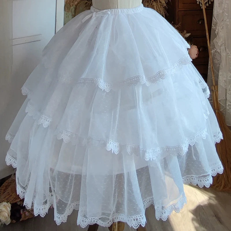 Motadalu~Magic Petticoat~Wedding Lolita Petticoat Violence Fishbone Lolita Petticoat