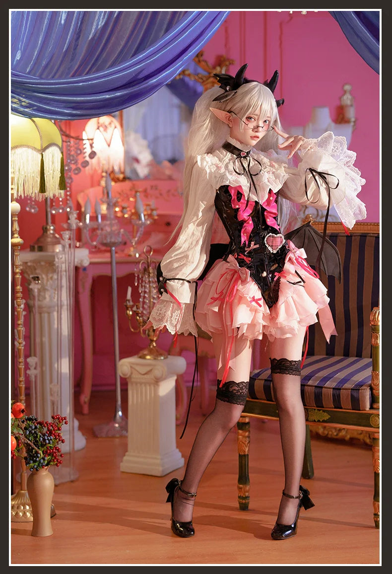 Signorina~Daydreamer~Gothic Lolita Shorts Set Lolita Fishbone Corset