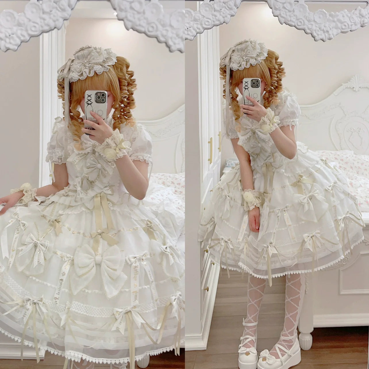 Cheese Cat~Sweet Lolita Cake Top Hat Handmade Lolita Accessory