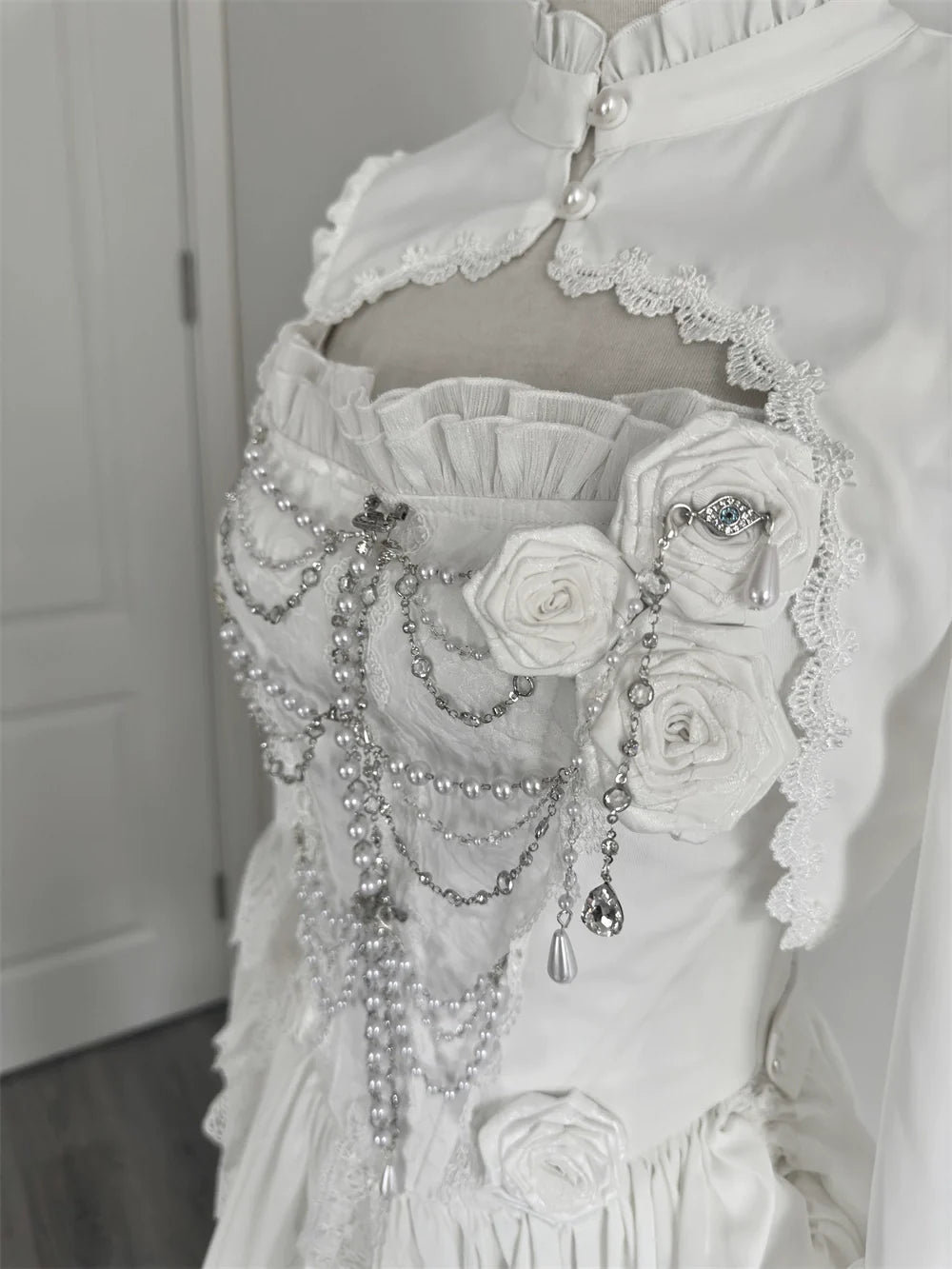 LeMiroir~Saint~Gothic Lolita Bolero Skirt Mermaid Dress Corset