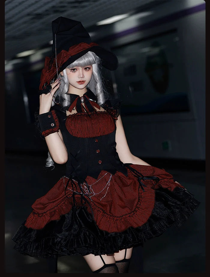 Alice Girl~Lolita Potion~Gothic Lolita Cuffs and Embroidered Badge