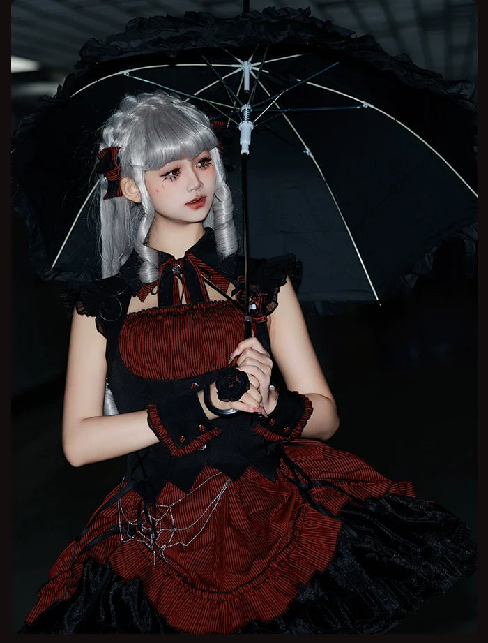 Alice Girl~Lolita Potion~Gothic Lolita Cuffs and Embroidered Badge