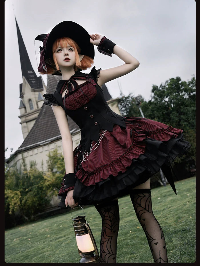 Alice Girl~Lolita Potion~Gothic Lolita Cuffs and Embroidered Badge