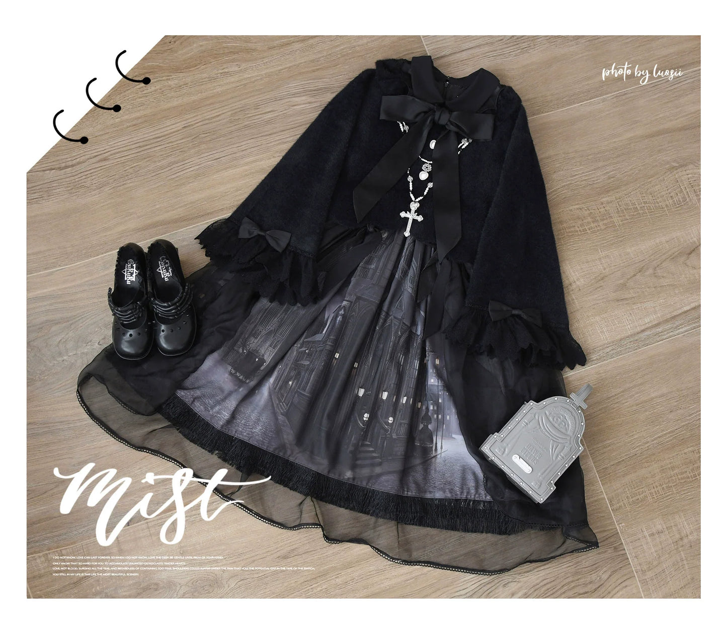 MIST~Qian's Letter~Sweet Lolita Sweater Winter Cardigan Coat