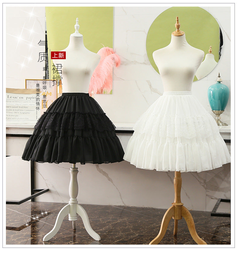 Your Princess~Lolita Fashion Cosplay Fishbone Adjustable Petticoat