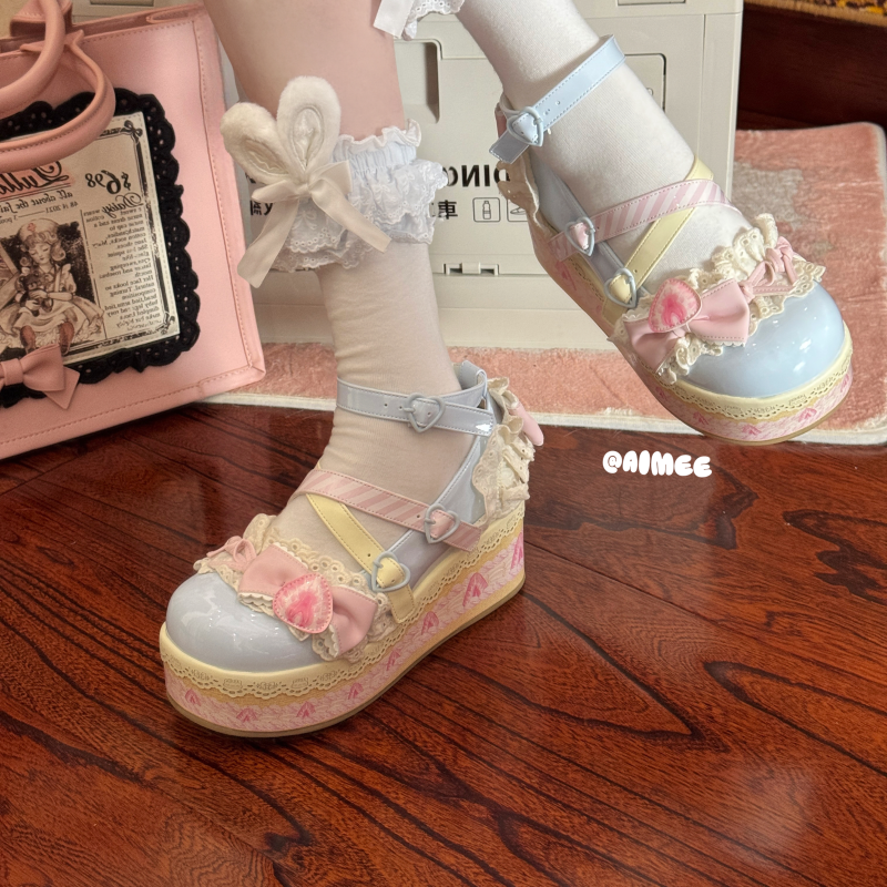 Aimee~Sweet Lolita Shoes High Platform Lolita Shoes