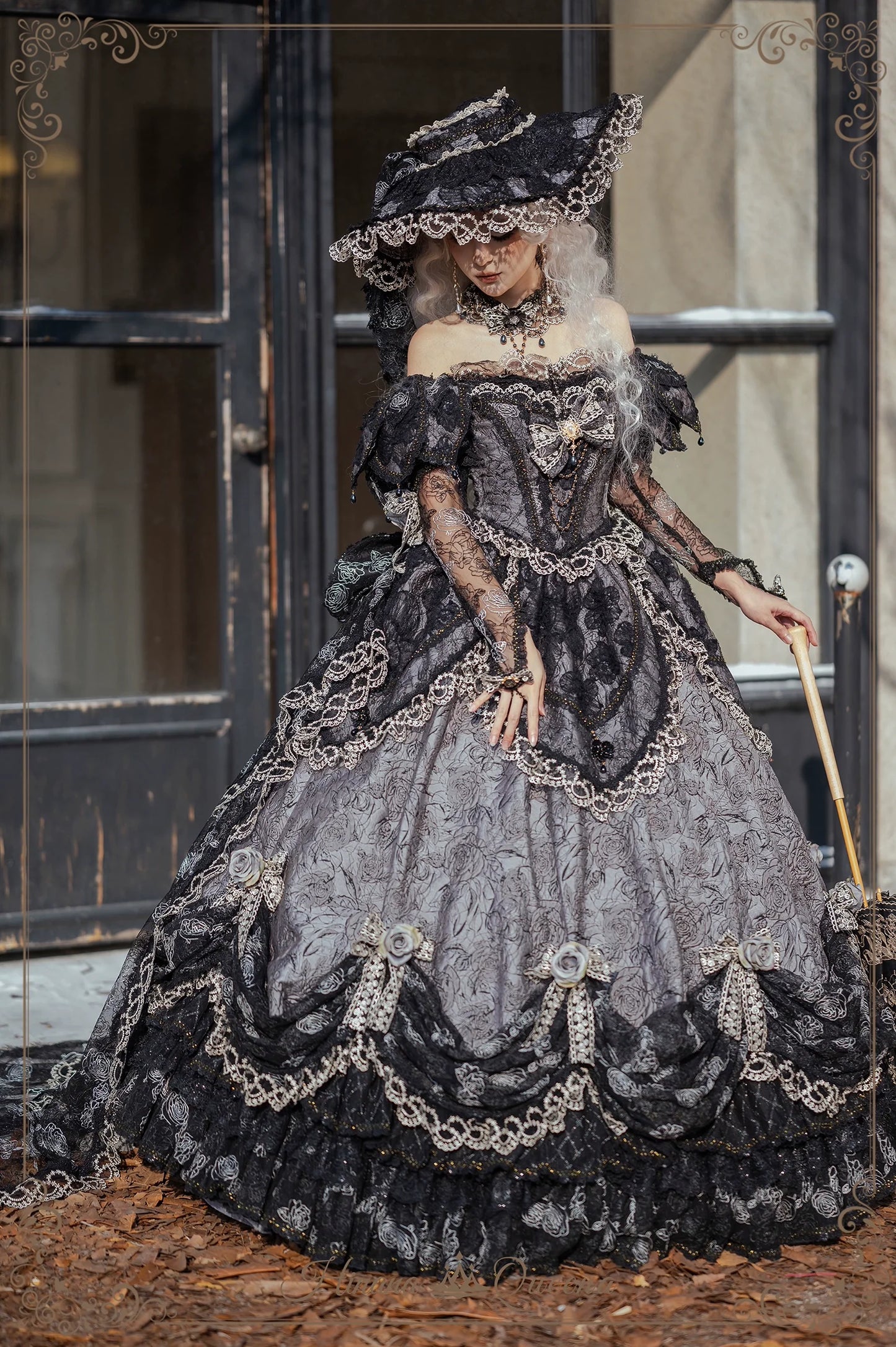 Hinana Queena~With Belle~Bridal Wedding Lolita OP Dress Available for Custom Size