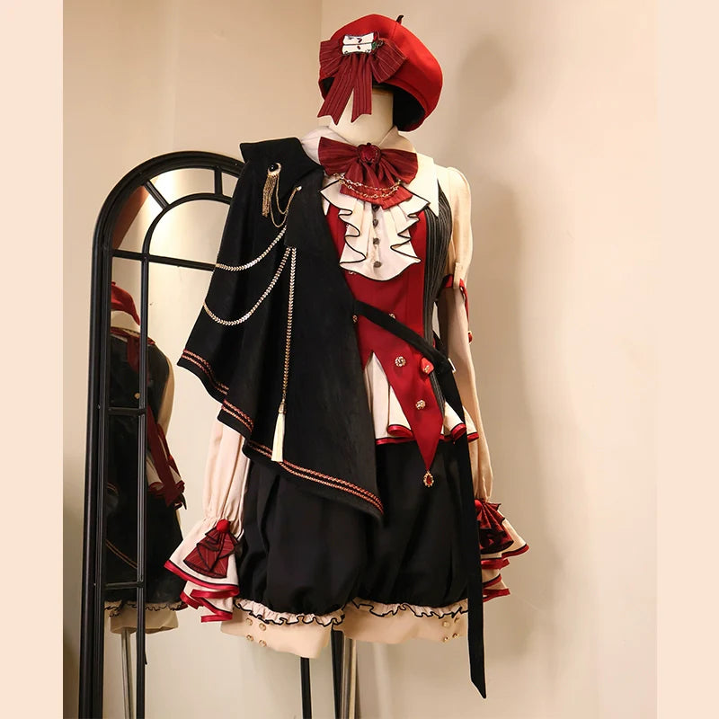 LizBird~Natural Philosophy~Ouji Lolita Shorts Suit Prince Shirt Bloomers Set