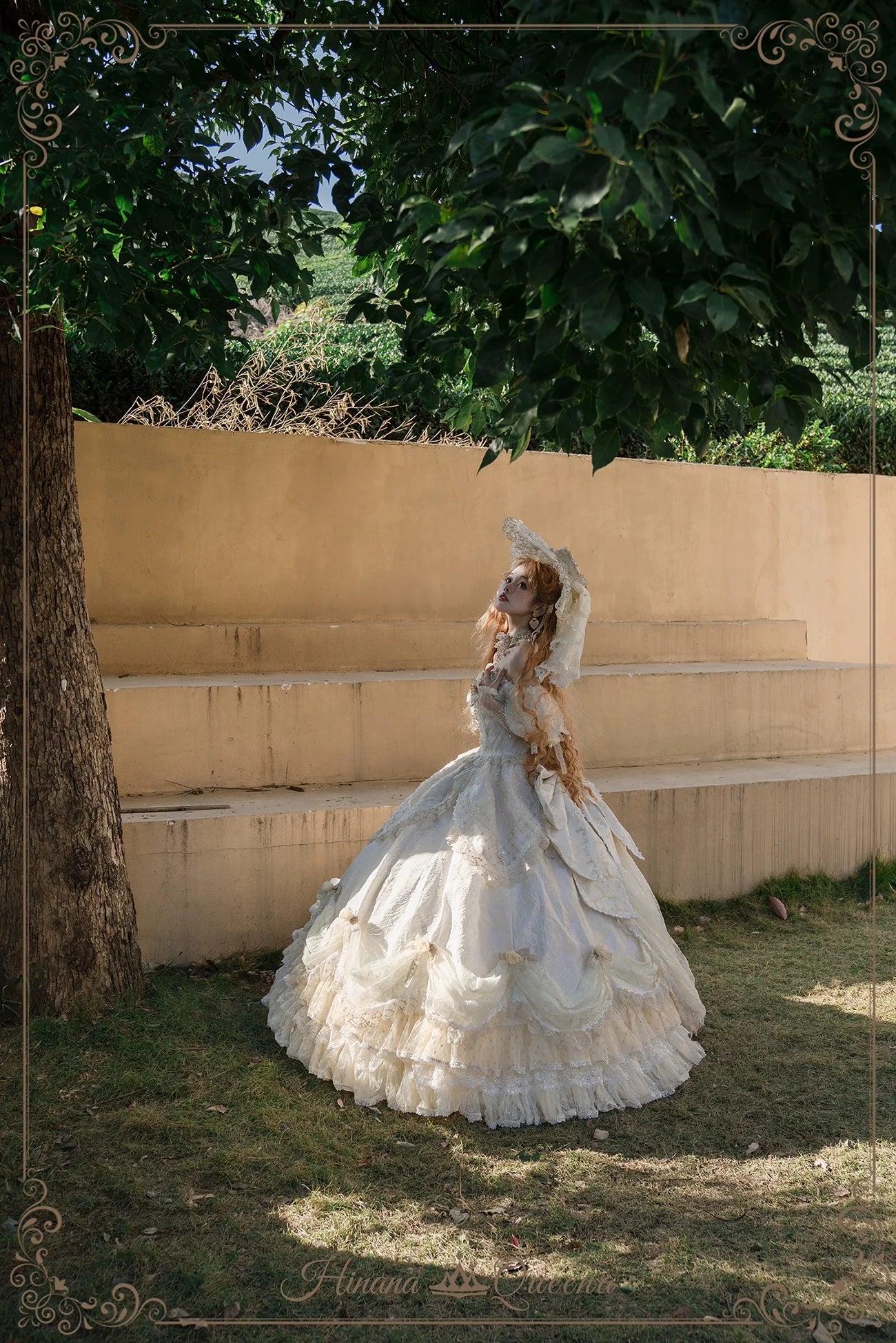 Hinana Queena~With Belle~Bridal Wedding Lolita OP Dress Available for Custom Size