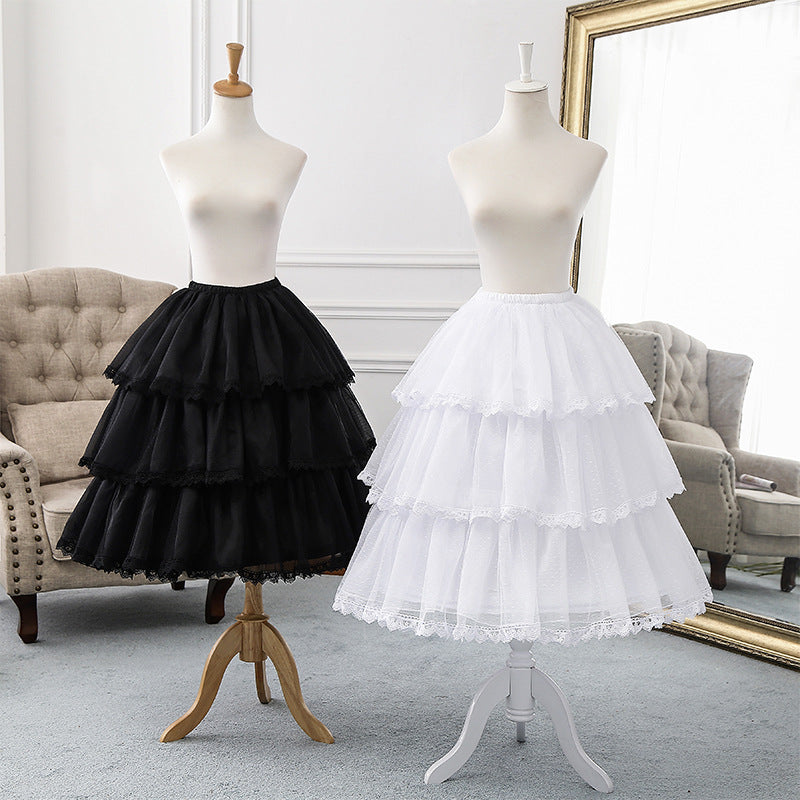 Your Princess~Lolita Fashion Cosplay Fishbone Adjustable Petticoat
