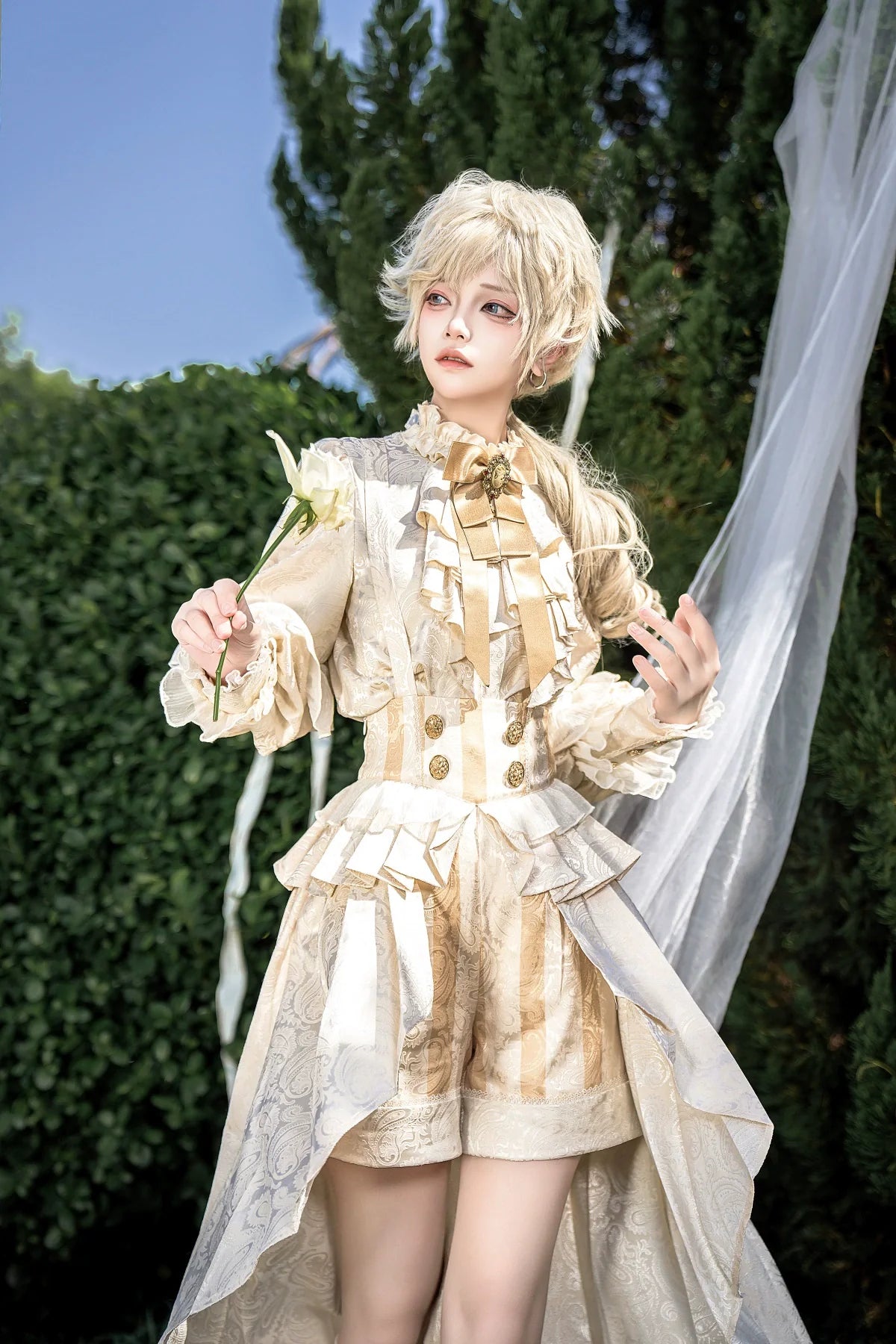 Designer's Gift~Ouji Lolita Shirt Suit Prince Lolita Shorts
