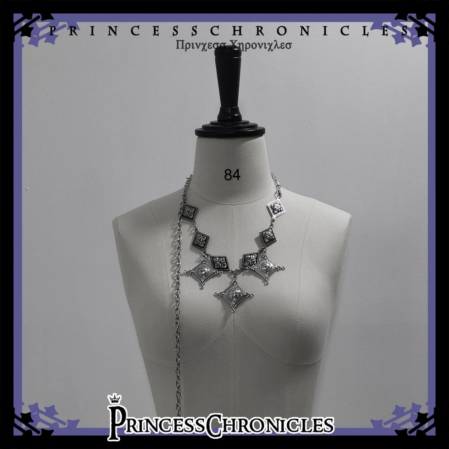 Princess Chronicles~Divine Covenant~Ouji Lolita Accessory Set Necklace and Bracelet