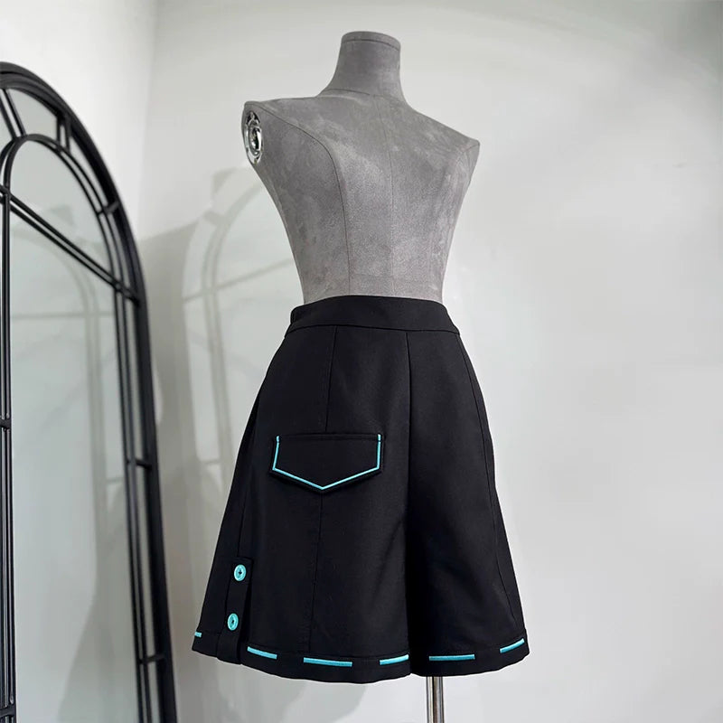 LizBird~Wizard's Guide~Ouji Lolita Suit Prince Lolita Shorts and Vest