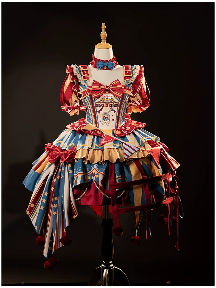 Half Sweet Lolita~Circus Fairy Tale Opener~Doll-Like Kawaii Lolita Dress