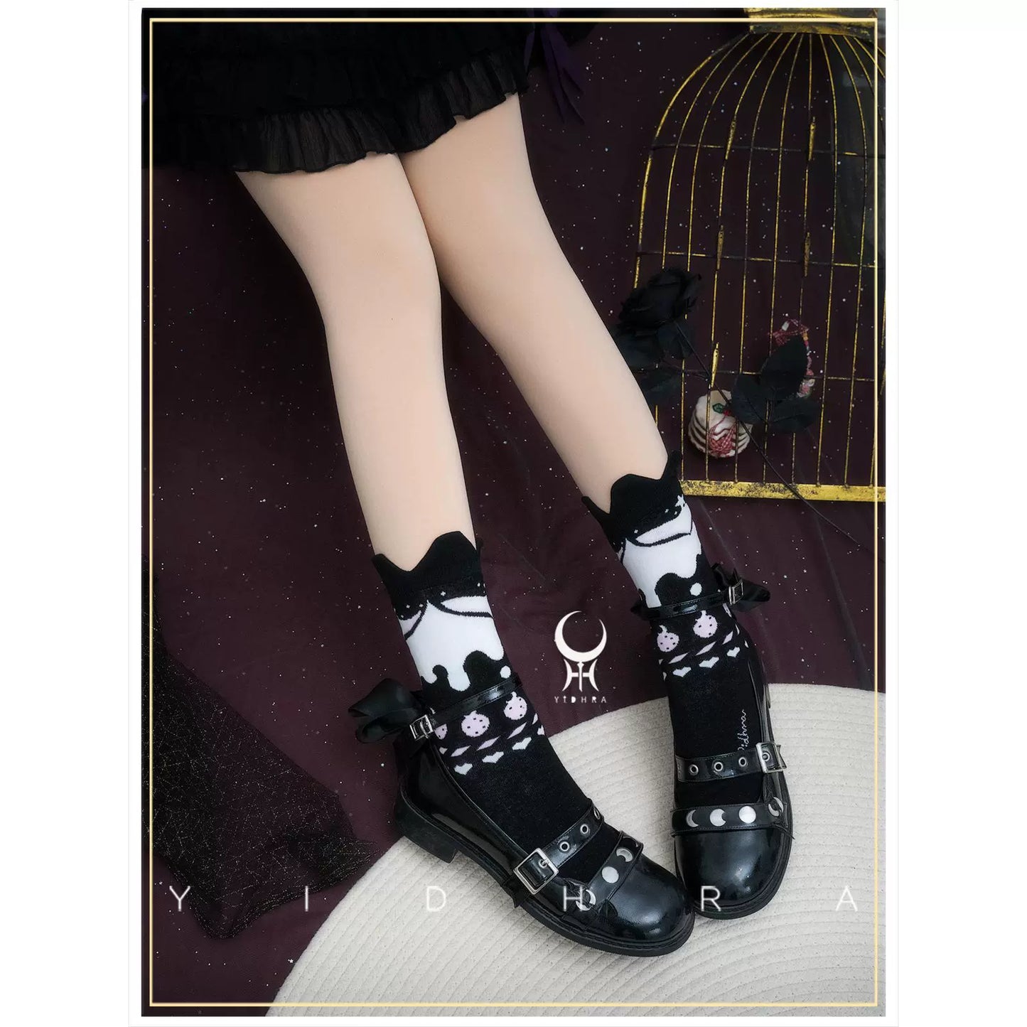 Yidhra~Christmas Lolita Socks Sweet Ankle Socks