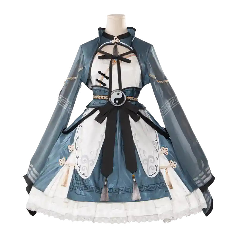 OCELOT~Qi Lolita JSK Suit Chinese Taoism Lolita Dress Set