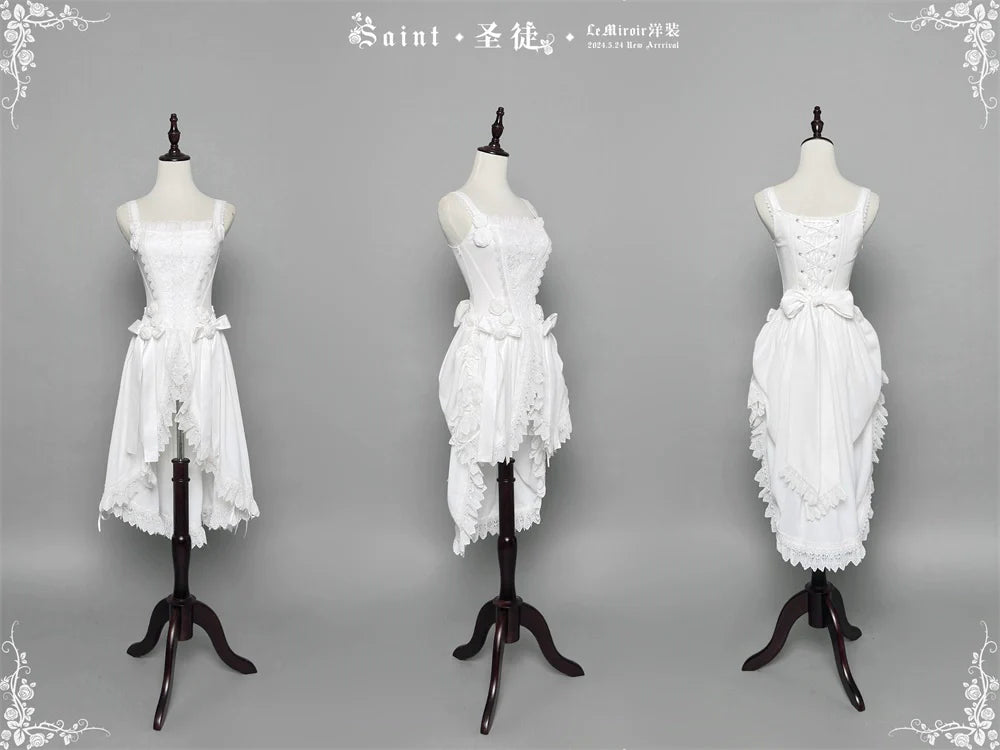 LeMiroir~Saint~Gothic Lolita Bolero Skirt Mermaid Dress Corset