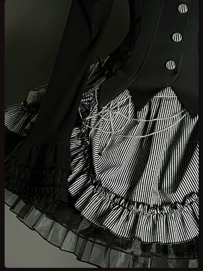 Alice Girl~Lolita Potion~Gothic Lolita JSK Halloween Sleeveless Lolita Dress