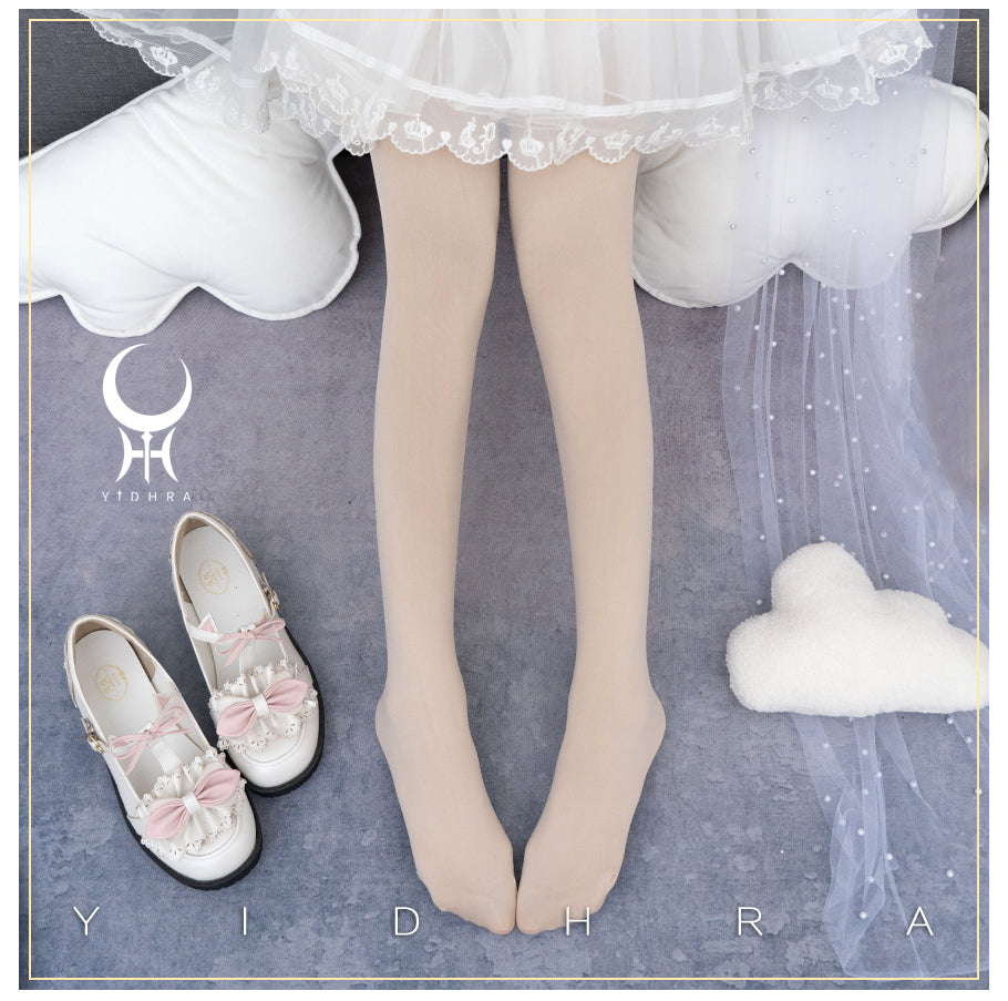 Yidhra~120D Daily Lolita Solid Color Velvet Spring Leggings