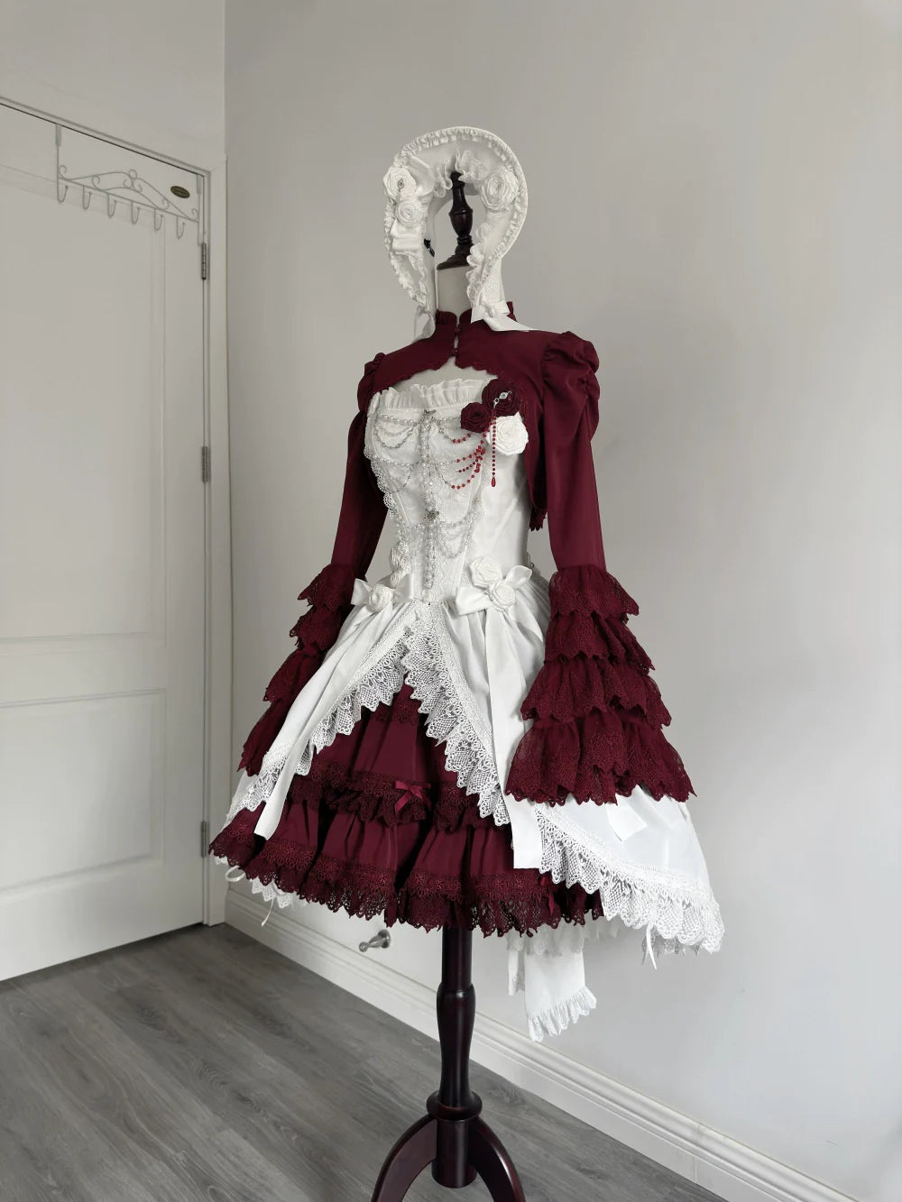 LeMiroir~Saint~Gothic Lolita Bolero Skirt Mermaid Dress Corset