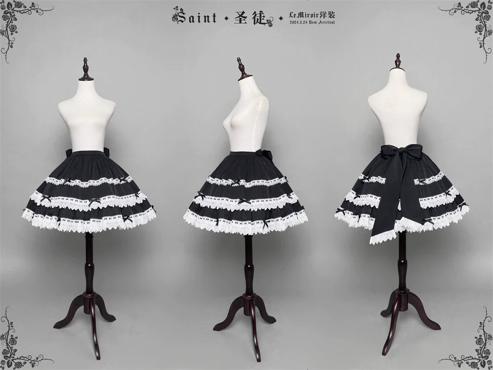 LeMiroir~Saint~Gothic Lolita Bolero Skirt Mermaid Dress Corset
