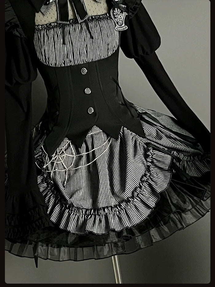 Alice Girl~Lolita Potion~Gothic Lolita Accessory Spider Web Lolita Waist Chain