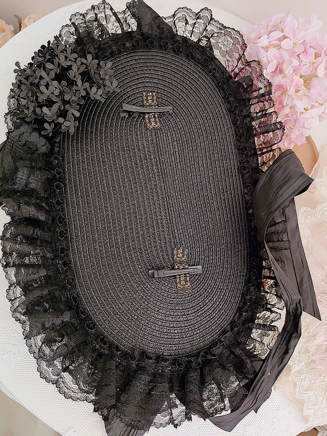 Honey Princess~Handmade Gothic Lolita BNT Halloween Lolita Hat
