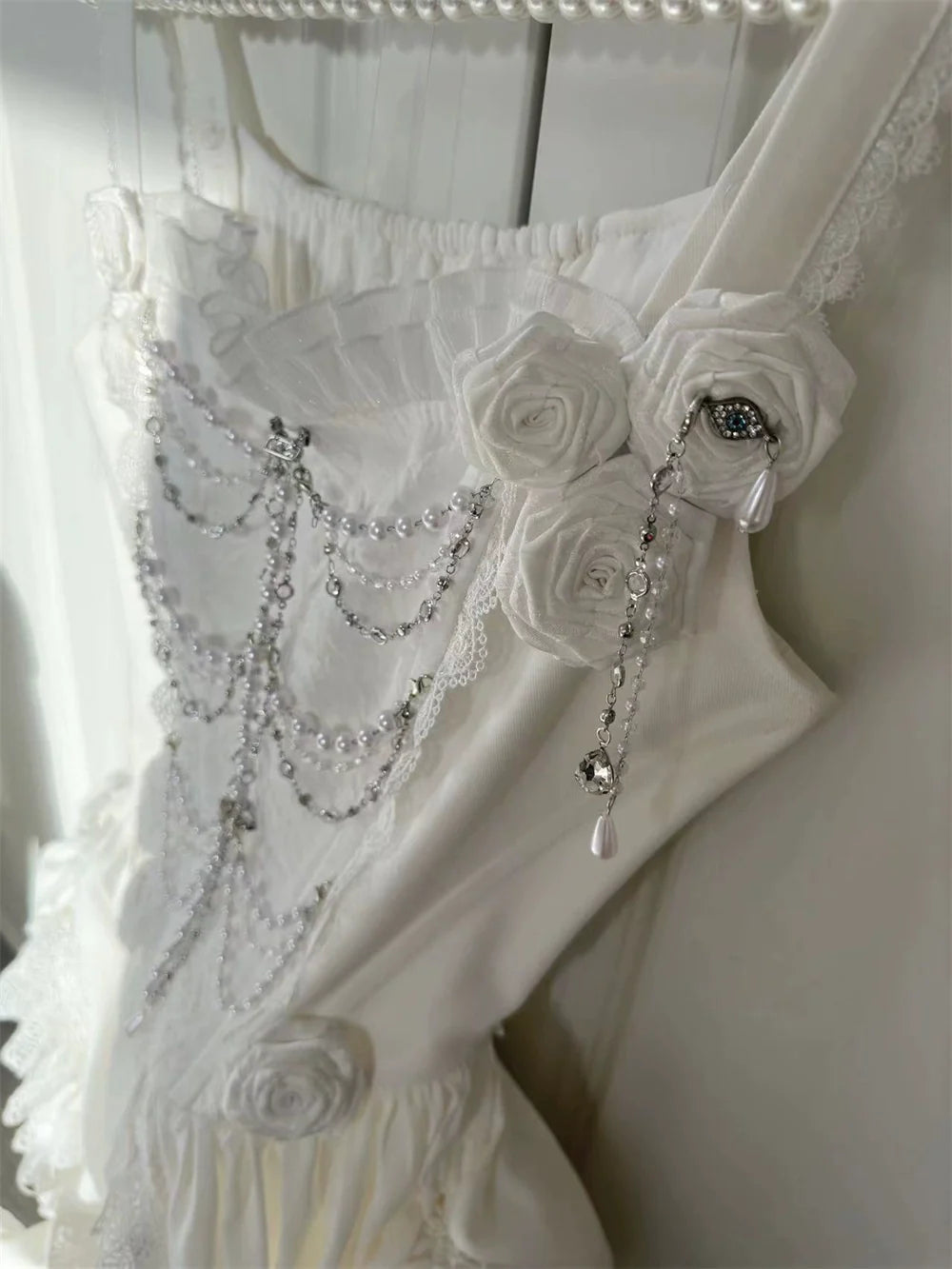 LeMiroir~Saint~Gothic Lolita Bolero Skirt Mermaid Dress Corset