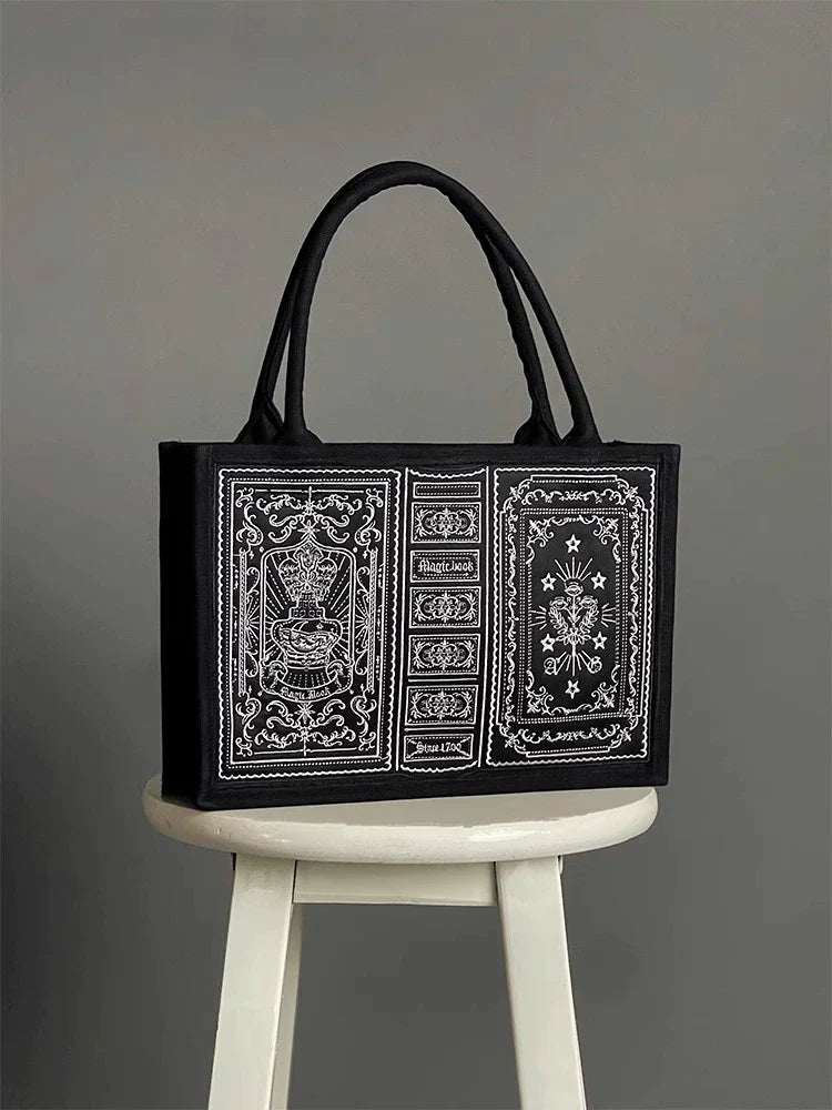 Alice Girl~Lolita Potion~Gothic Lolita Handbag Embroidered Lolita Black Bag
